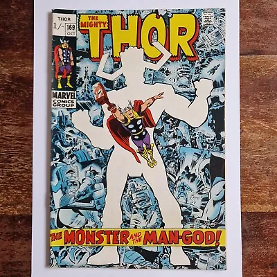 Buy Thor 169 / Marvel 1969 / Stan Lee Classic / Key Galacticus Origin • 74.99£