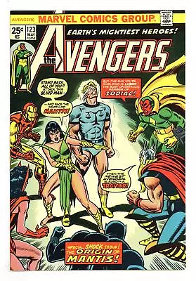 Buy Avengers #123 FN- 5.5 1974 • 15.53£