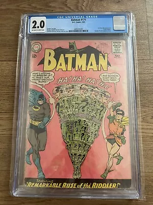 Buy Batman #171 - First Appearance Of Riddler In The Silver Age - May 1965 • 300£