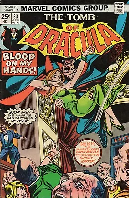 Buy Tomb Of Dracula #33 1975 FN • 7.77£