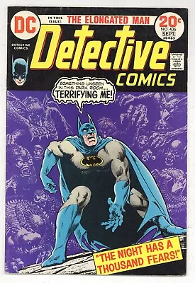 Buy Detective Comics 436 FN Nick Cardy Cover! Batman! Elongated Man! 1973 DC P914 • 9.32£