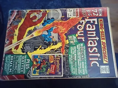 Buy FANTASTIC FOUR KING SIZE SPECIAL  1966 MARVEL Good 25 Cent. • 33£