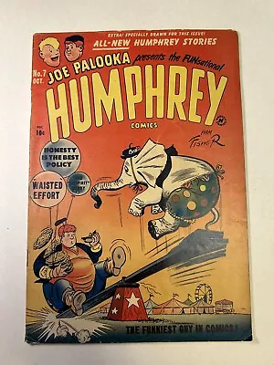 Buy Humphrey Comics #7 (08/1949) VG 4.0 Harvey Joe Palooka Golden Age Elephant • 15.53£
