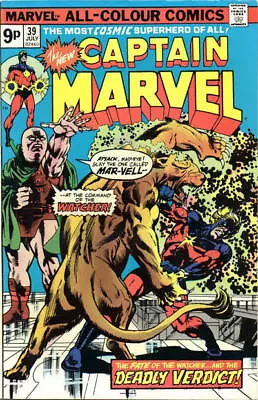 Buy Captain Marvel (1968) #  39 UK Price (6.5-FN+) 1975 • 9£