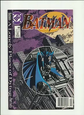 Buy DC- Batman 440 441 FVF A Lonely Place Of Dying Tim Drake As Robin 1989 NEWSSTAND • 7.73£
