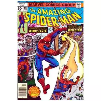 Buy Amazing Spider-Man #167  - 1963 Series Marvel Comics NM Minus [q' • 40.57£