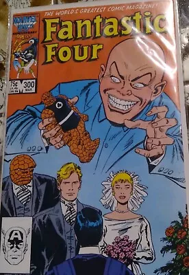 Buy Marvel 25th Anniversary Fantastic Four Mar 1987 No. 300 Comic Book BK9 • 6.21£