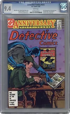 Buy Detective Comics #572 CGC 9.4 1987 0275525013 • 93.19£