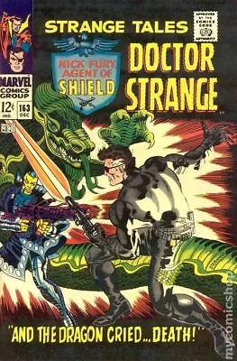 Buy Strange Tales #163 VG 4.0 1967 Stock Image • 11.65£