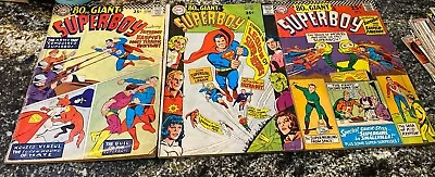 Buy 3 Superboy Comics Numbers 129,138,147 1965-1967 Dc Comics Book We Combing Sh/ • 10.09£