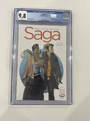 Buy Saga 1 Cgc 9.8 2012 Image 1st Print  • 310.64£