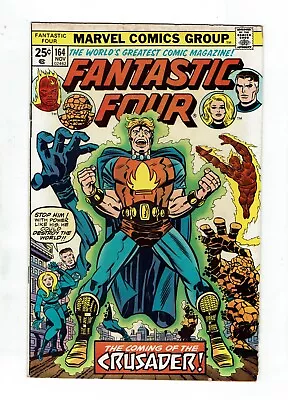 Buy Marvel  Key - Fantastic Four 164 - Reintroduction Of Marvel Boy As The Crusader • 9.32£