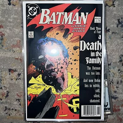 Buy Batman #428 Newsstand Edition Nm 1988 Death In The Family Part 3 Jason Todd Key • 27.22£