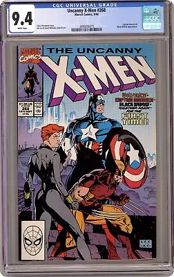 Buy Uncanny X-Men #268D CGC 9.4 1990 3890036015 • 147.56£