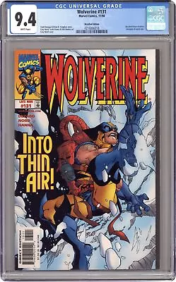 Buy Wolverine #131B Uncensored Variant CGC 9.4 1998 4216806018 • 64.46£