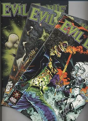 Buy EVIL ERNIE 1ST SERIES (German) From 1 - 3 + 1 - 14 + VARIANT - CHAOS COMICS 1998 TOP • 7.84£