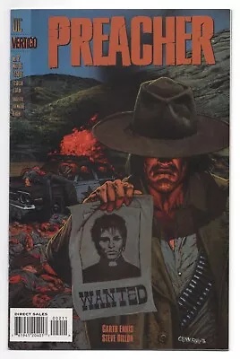 Buy Preacher #2 - 1995 Vertigo - 1st Appearance Of Arseface • 9.99£