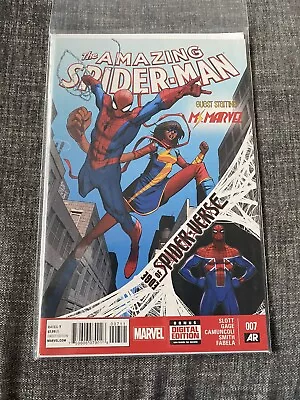 Buy Amazing Spider-man #7 Edge Of  Spider-verse 1st App Spider-UK  • 15£