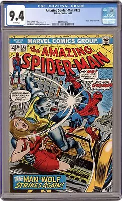 Buy Amazing Spider-Man #125 CGC 9.4 1973 4428530002 • 225.22£