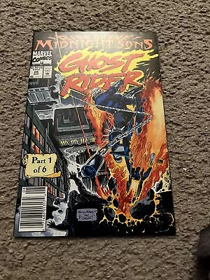 Buy Ghost Rider #28, Newsstand, 1st App. Of Midnight Sons KET ISSUE • 12.61£