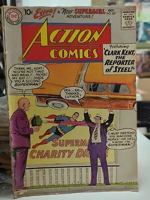 Buy Action Comics #257 Supergirl DC Oct 1959 • 11.65£