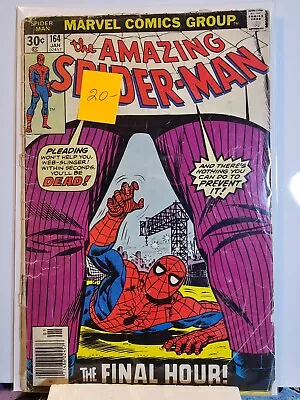 Buy The Amazing Spider-Man #164 Comic 1977 Marvel Comics • 7.77£