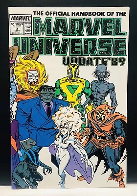 Buy OFFICIAL HANDBOOK OF THE MARVEL UNIVERSE UPDATE 89 #3 Comic , Marvel  HULK Etc • 2.19£