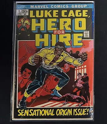 Buy Hero For Hire #1 (Marvel Comics 1972) 1st Luke Cage 💎 🔑 • 178.61£