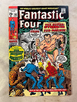 Buy Fantastic Four #102 Sept. (1970) Jack Kirby & Stan Lee! VF Condition • 46.56£