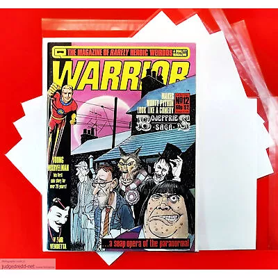 Buy Warrior Magazine # 12 Original V For Vendetta British Alan Moore Comic (Lot 3646 • 12.49£