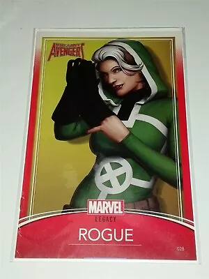 Buy Avengers Uncanny #28 Rogue Trading Card Variant January 2018 Marvel Legacy Comic • 3.49£