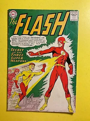 Buy Flash #135 1st Appearance Of Kid Flash’s Yellow Costume DC 1963. • 77.65£
