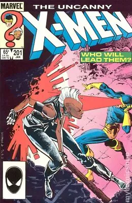 Buy Uncanny X-Men #201 FN- 5.5 1986 Stock Image 1st App. Nathan Summers • 11.26£