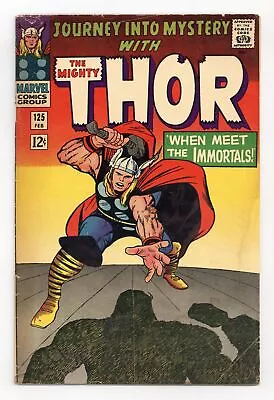 Buy Thor Journey Into Mystery #125 GD/VG 3.0 1966 • 23.30£