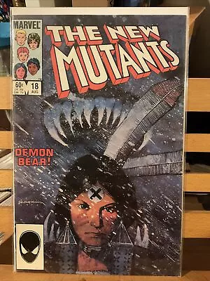 Buy Vintage The New Mutants #18 - Marvel Aug 1984 - 1st New Warlock • 11.64£