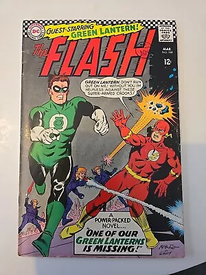 Buy The Flash #168 (1967)  Guest App The Green Lantern  • 12£