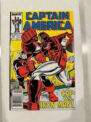 Buy Captain America #341  Comic Book  1st App Battlestar Plus 4 Others • 4.11£