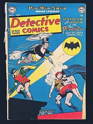 Buy Detective Comics #171 Inc 0.3 Penguin Cover And Appearance! DC Comics 1951 • 116.49£