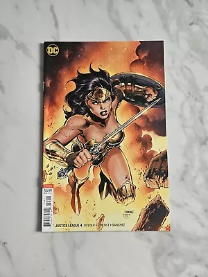 Buy Justice League #4 Jim Lee Wonder Woman Variant Cover  (2018) DC Comics • 13£