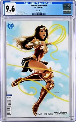 Buy Wonder Woman #68 CGC 9.6 (Jun 2019, DC) Kaare Andrews Variant Cover • 34.95£