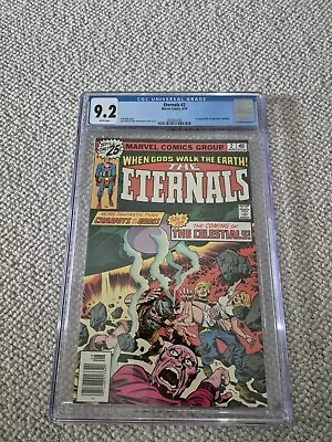 Buy Eternals #2  CGC NM- 9.2 • 70£
