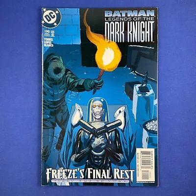 Buy Batman Legends Of The Dark Knight #190 Mr. Freeze's Final Rest DC Comics 2005 • 2.09£