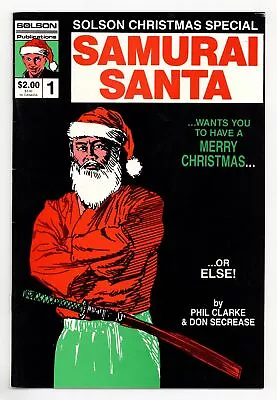 Buy Solson Christmas Special Featuring Samurai Santa #1 FN 6.0 1986 • 74.55£