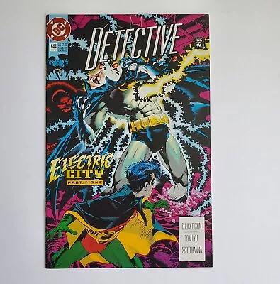 Buy DETECTIVE COMICS # 644 May 1992 Robin Chuck Dixon Tom Lyle DC Comics Direct Edit • 7.75£