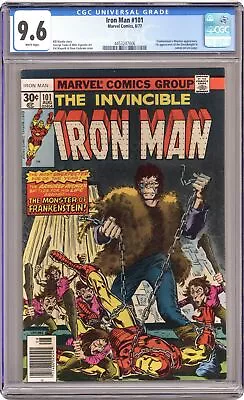 Buy Iron Man #101 CGC 9.6 1977 4453247006 • 139.79£