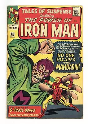 Buy Tales Of Suspense #55 GD+ 2.5 1964 • 23.30£