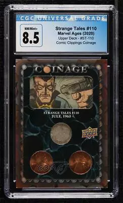 Buy 2020 Marvel Ages Comic Clippings Coinage 4/12 Strange Tales #110 CGC 8.5 I1f • 104.09£