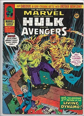 Buy The Mighty World Of Marvel #203 Hulk VG (1976) Marvel Comics UK • 2.50£