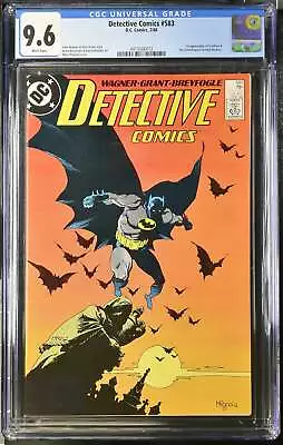 Buy Detective Comics #583 - DC Comics 1988 - CGC 9.6 - 1st Scarface And The Ventrilo • 128.37£