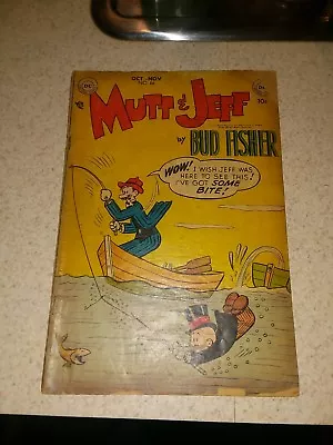 Buy Mutt And Jeff #66 DC Comics 1953 Golden Age Precode Humor Strip Binky Appearance • 12.13£